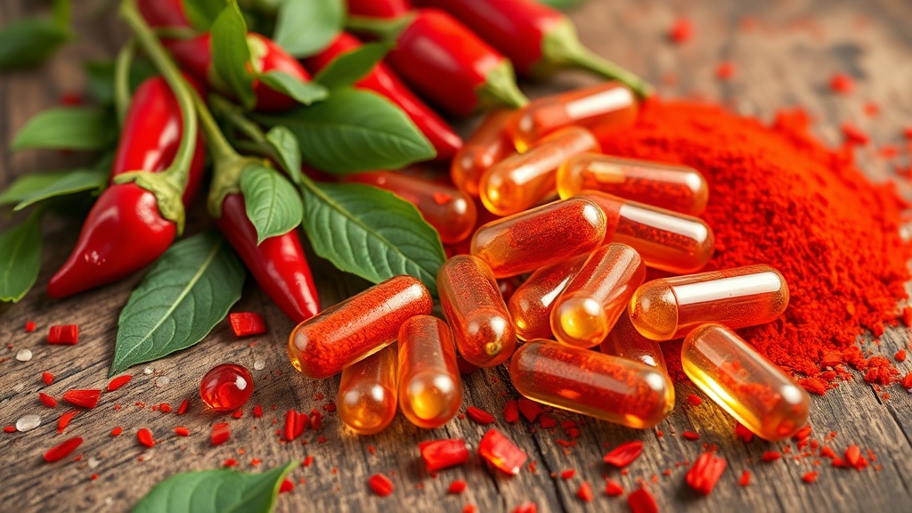 5 Premier Cayenne Pepper Capsules for Pain Management
